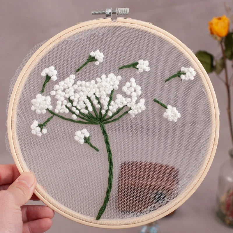 diy embroidery adult craft kit 
